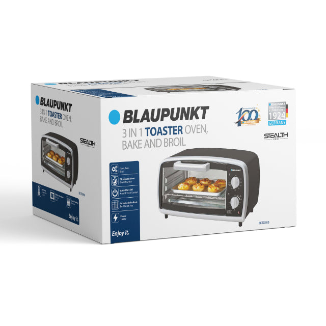 Blaupunkt 9L 3 in 1 Toaster Oven Bake and Broiler BKTO900 Blaupunkt 9L 3 in 1 Toaster Oven Bake and Broiler BKTO900
